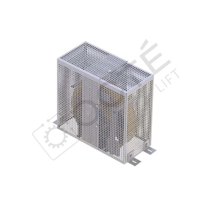 Capot pour poulie à fixer sur le treuil