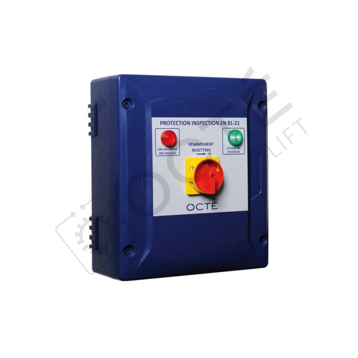 VERSO Dispositif pour contrôle réserves réduites EN 81-21