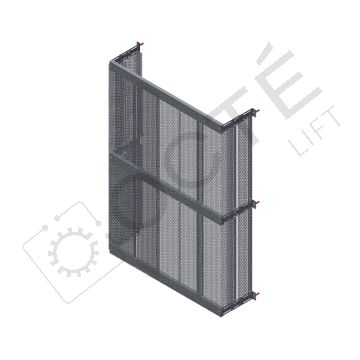 Ecran de protection de contrepoids