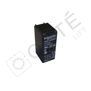 Relais miniature 2RT 24 VDC 8A