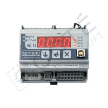 Unité de contrôle AE12 avec sortie analogique pour 12 capteurs de charge max.