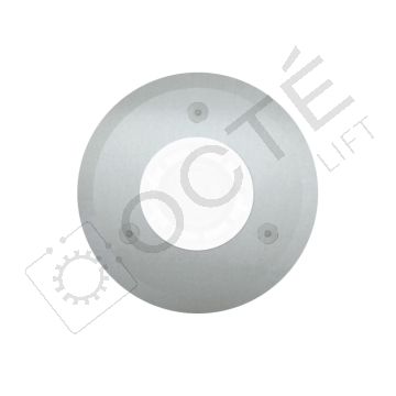 Spot LED 4,3W 220V (collerette antivol couleur inox)