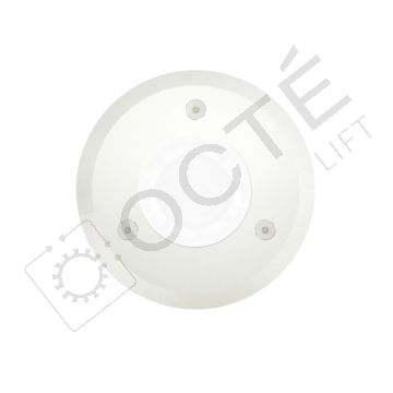 Spot LED 4,3W 220V (collerette antivol couleur blanche)