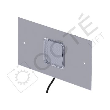 TOPAZ éclairage de secours cabine à encastrer avec batterie