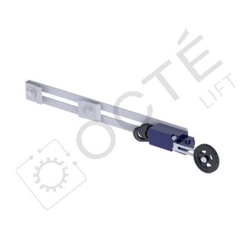 VERSO / EQP 1 fin de course gaine précâblé fixation guide T (métallique)