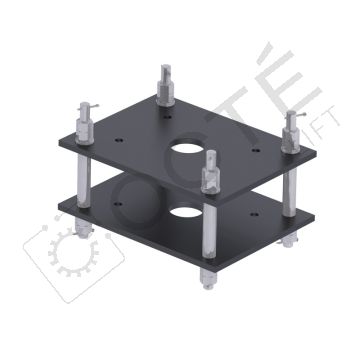 Attelage cabine 1 plaque et 1 contreplaque