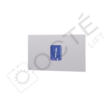 TOPAZ C boite palière inox brossé précâblée indicateur linteau LCD