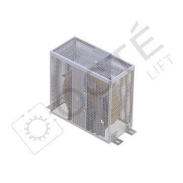 Capot pour poulie à fixer sur le treuil