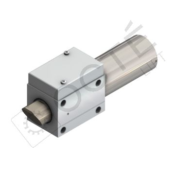 Verrou Antidérive 048 VC VA12 précâblé pêne biseauté Ø 45 mm