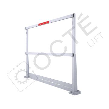 Balustrade toit de cabine fixe h 1100 mm EN 81-20