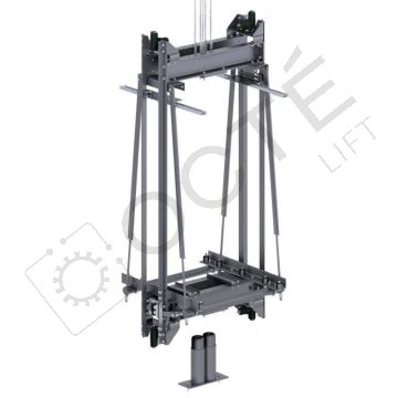 KIT étrier pour guide T jusqu'à 1000 kg et 1,6 m/s