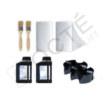 Kit de dégraissage, de lubrification et de récupération d'huile