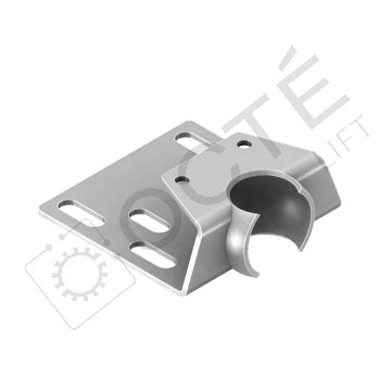 Plaque support pour coulisseau à rotule