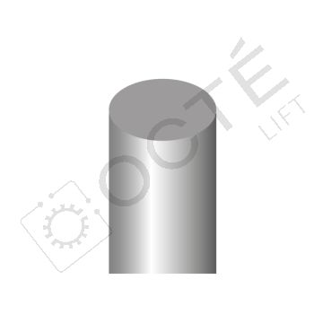 Guide rond Ø 60 mm L 1,65 m