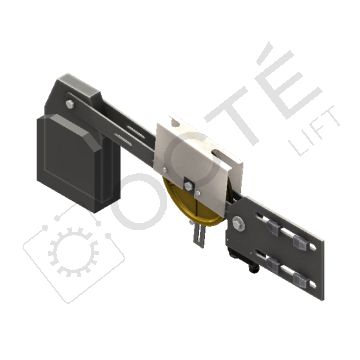 Tendeur kit Ø 200 R4K, fix. GT, 22 kg (sans câble acier)