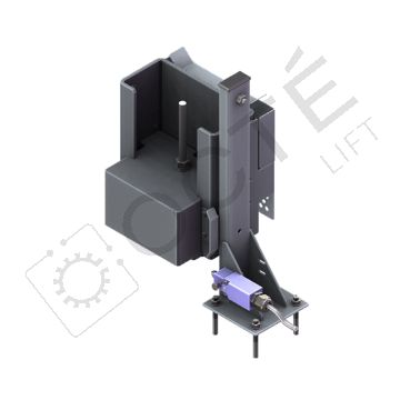 Tendeur EB kit Ø 200 fix. sol 26 kg (sans câble) EN81-20