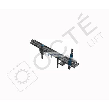 TSG 400 Opérateur porte asc. , VARIO incl., 3 panneaux p. , OC, TSG Sinus