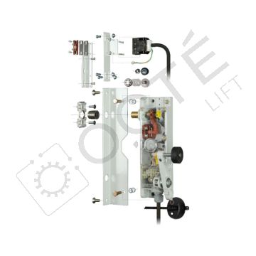 Kit subst. serrure 9538 G dév. perp. carré
