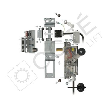 Kit subst. serrure SB4-5 sur SXC G dév. para. biseauté