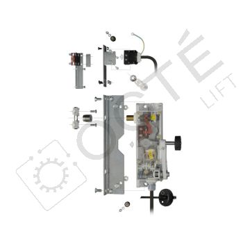 Kit subst. serrure SP/SPO G dév. perp. carré