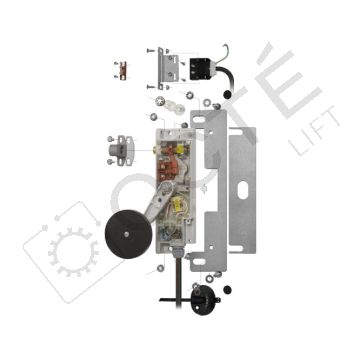 Kit subst. serrure SPFT sur HP30 G. dév. perp. biseauté