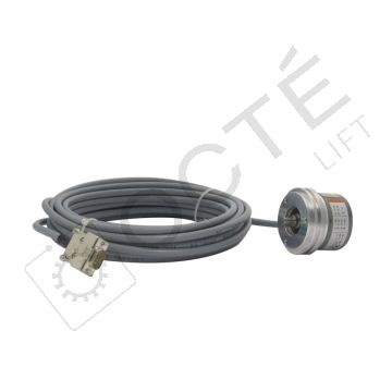 Codeur 1024 pts pour VF KEB (câble 08 m + accouplement)