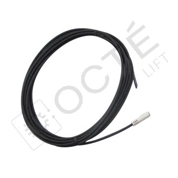 Câble émetteur blanc barrage cellules max 74 h pour boîtier noir