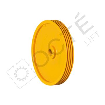 MANGO 400 Poulie Ø 450 / 4 gorges pour câble Ø 10