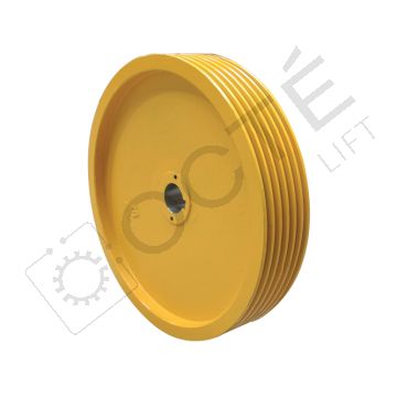 MANGO 630 Poulie Ø 560 / 6 gorges pour câble Ø 09